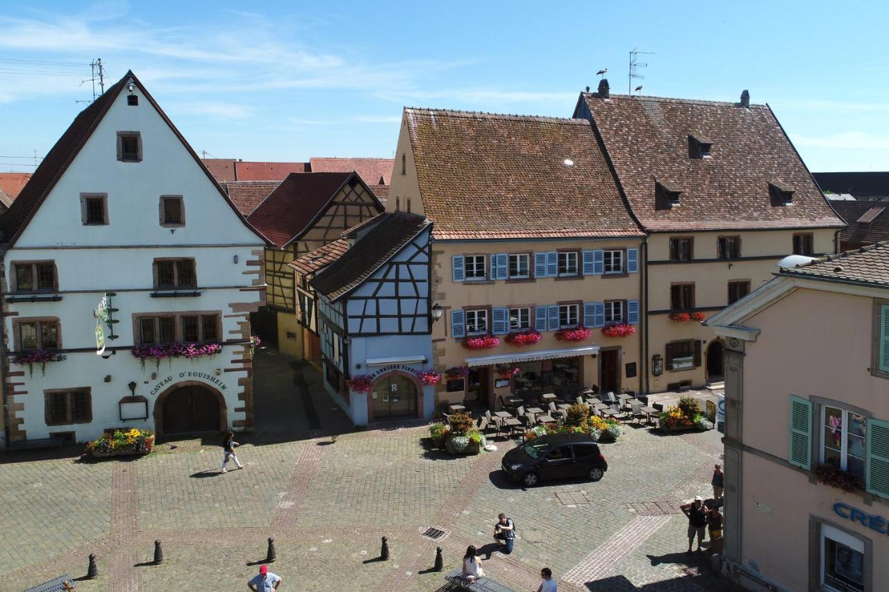 Gite Au Chateau Fleuri Eguisheim Zimmer foto