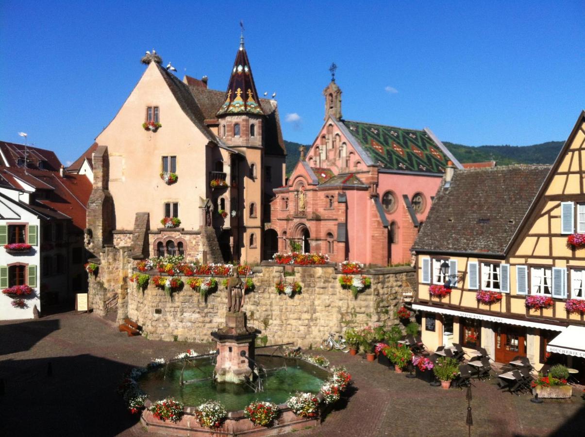 Gites Au Chateau Fleuri Eguisheim Zimmer foto