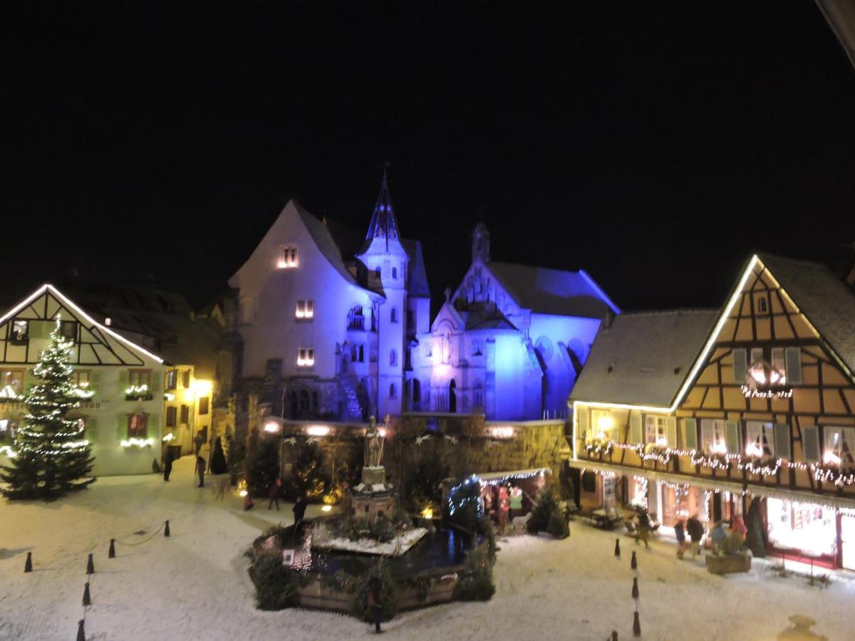 Gites Au Chateau Fleuri Eguisheim Zimmer foto